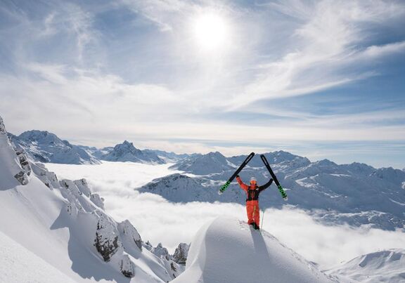 Majestic mountain joy