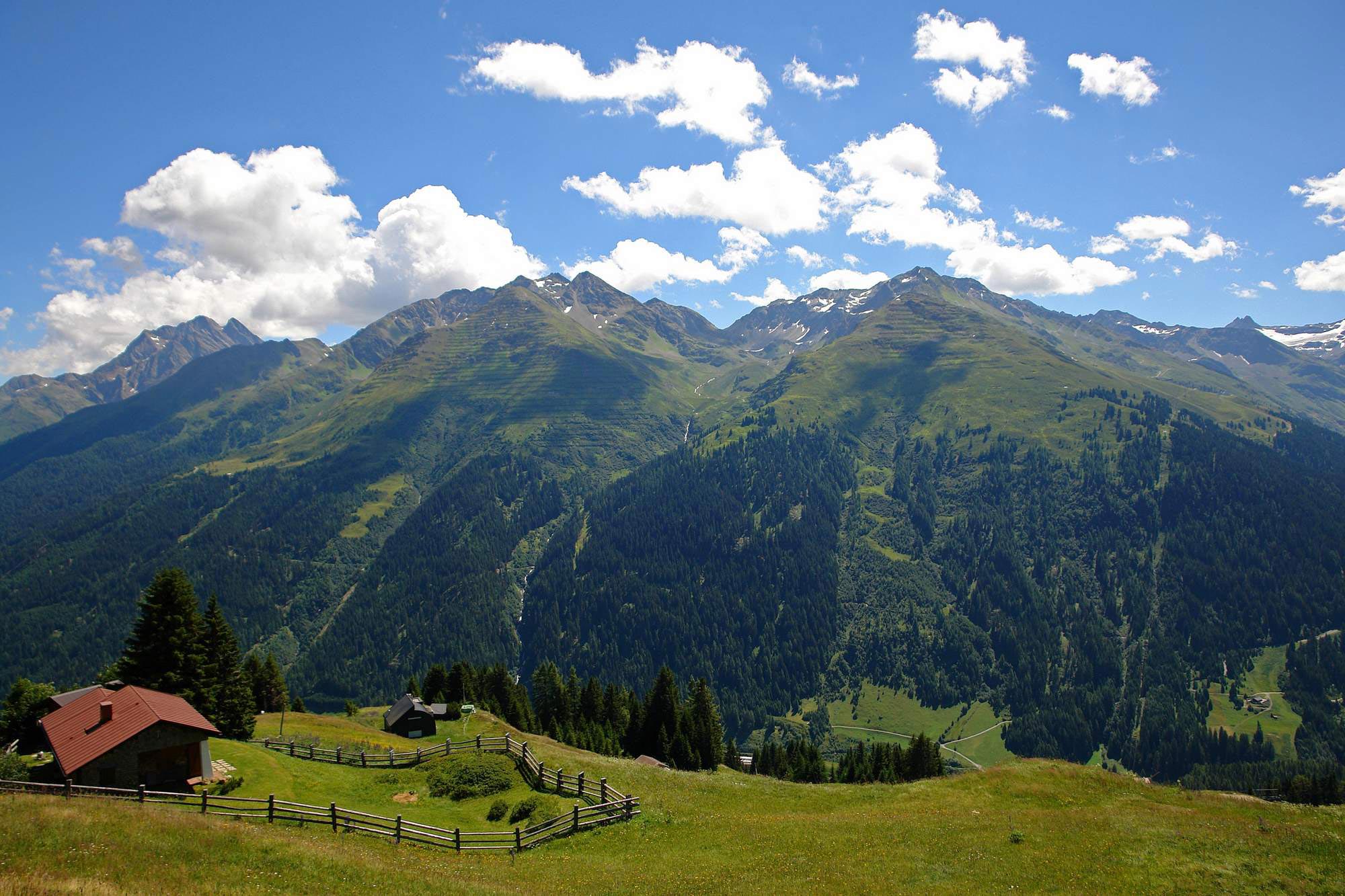 Atemberaubende Aussicht am Arlberg Atemberaubende Aussicht am Arlberg