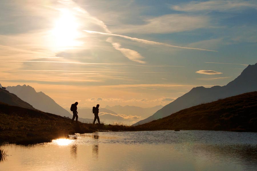Genießen Sie Ihren Urlaub in der herrlichen Natur am Arlberg Traumhafte Aussicht in St. Anton