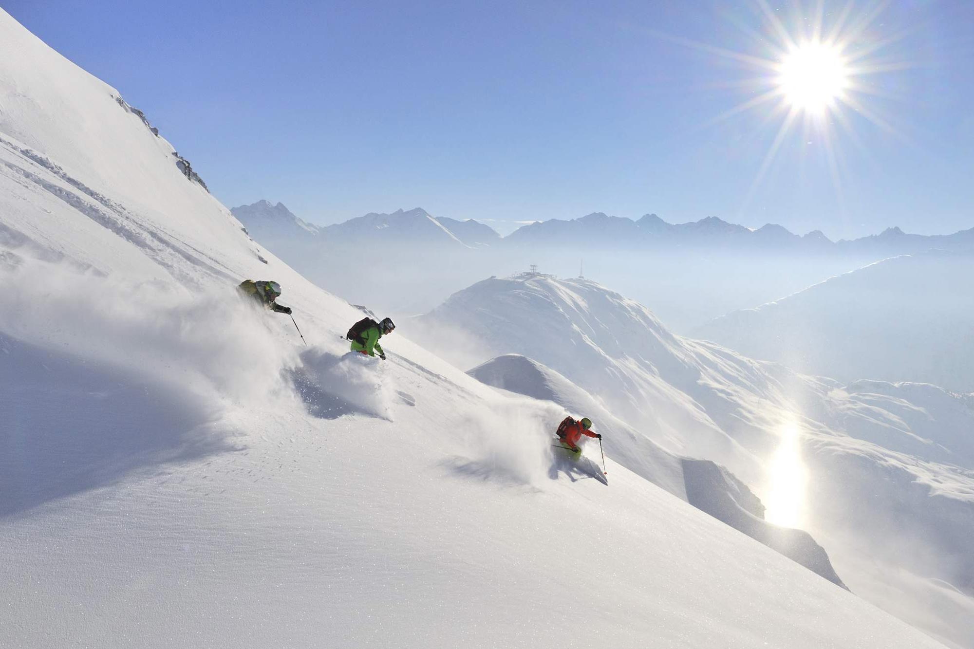 st anton skiing