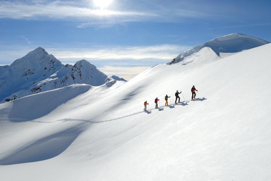 Fabulous ski tours and freeriding descents on the Arlberg